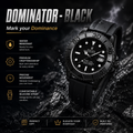 DOMINATOR - BLACK RLX Watch  | WRISTIC